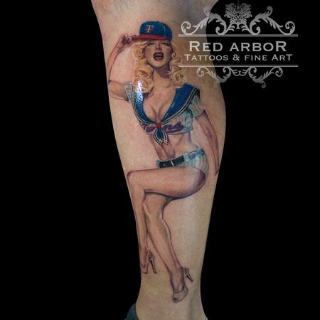 Tattoos - Pin up Tattoo - 130081